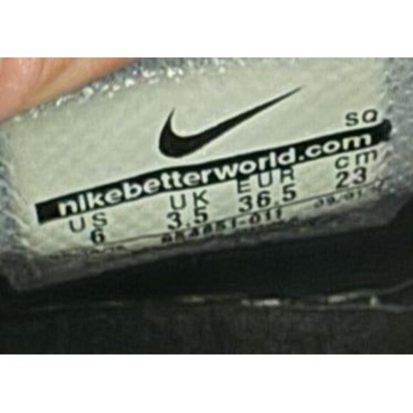 NIKE AIR AF1 ULTRA FORCE MID POLKA DOT Black/Sail green blue 654851-012 womens 6 - Picture 10 of 10